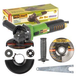 Углошлифовальная машина бесщеточная Procraft PW2350 125 мм PW2350  фото