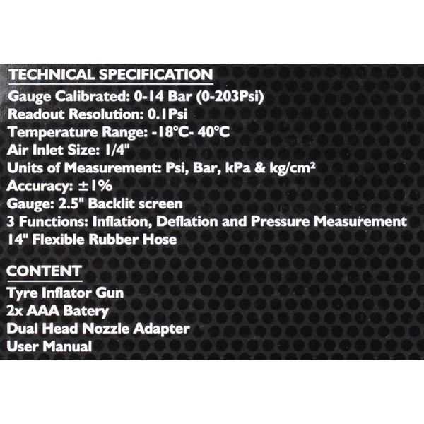 Пістолет для накачування коліс JCB Tools JCB-A612 58320 фото