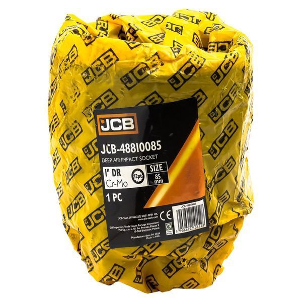 Головка торцевая ударная глубокая 1" 85 мм (12-гранная) JCB Tools JCB-48810085 59560 фото