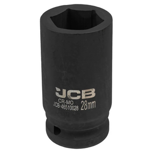 Головка торцевая ударная глубокая 3/4" 28 мм (6-гранная) JCB Tools JCB-46510028 59808 фото