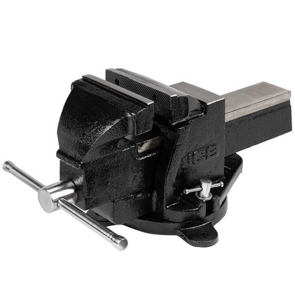 Тиски стальные поворотные с наковальней 6" (150мм) JCB Tools JCB-6540306 58991 фото