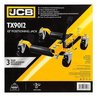 Візок під колесо для перемішення авто JCB Tools JCB-TX9012 58039 фото