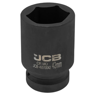 Головка ударная глубокая 1" 42 мм (6-гранная) JCB Tools JCB-48510042 60630 фото