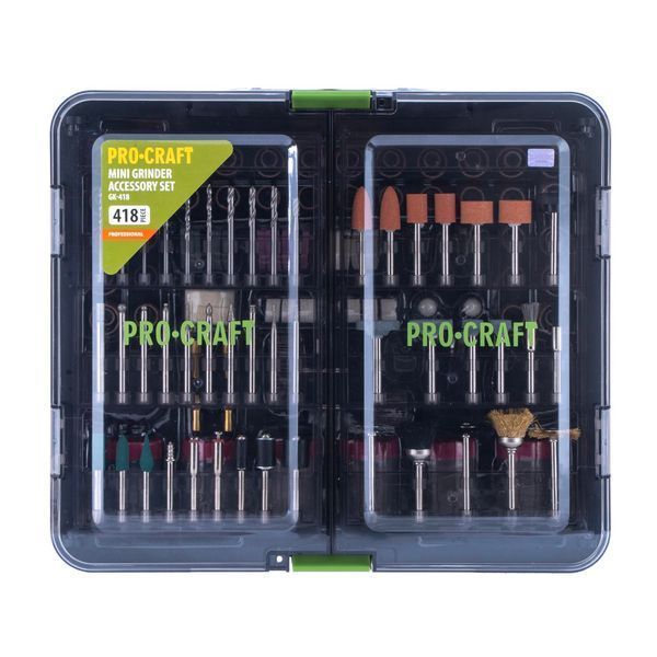 Гравер Procraft PG520 + Набір насадок Procraft GK418 PG520 + GK‑418 фото
