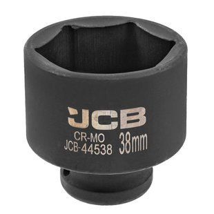 Гoлoвкa тopцeвa удapнa 1/2" 38 мм (6-гранна) JCB Tools JCB-44538 59465 фото